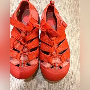 Kids Keen Red Sandals